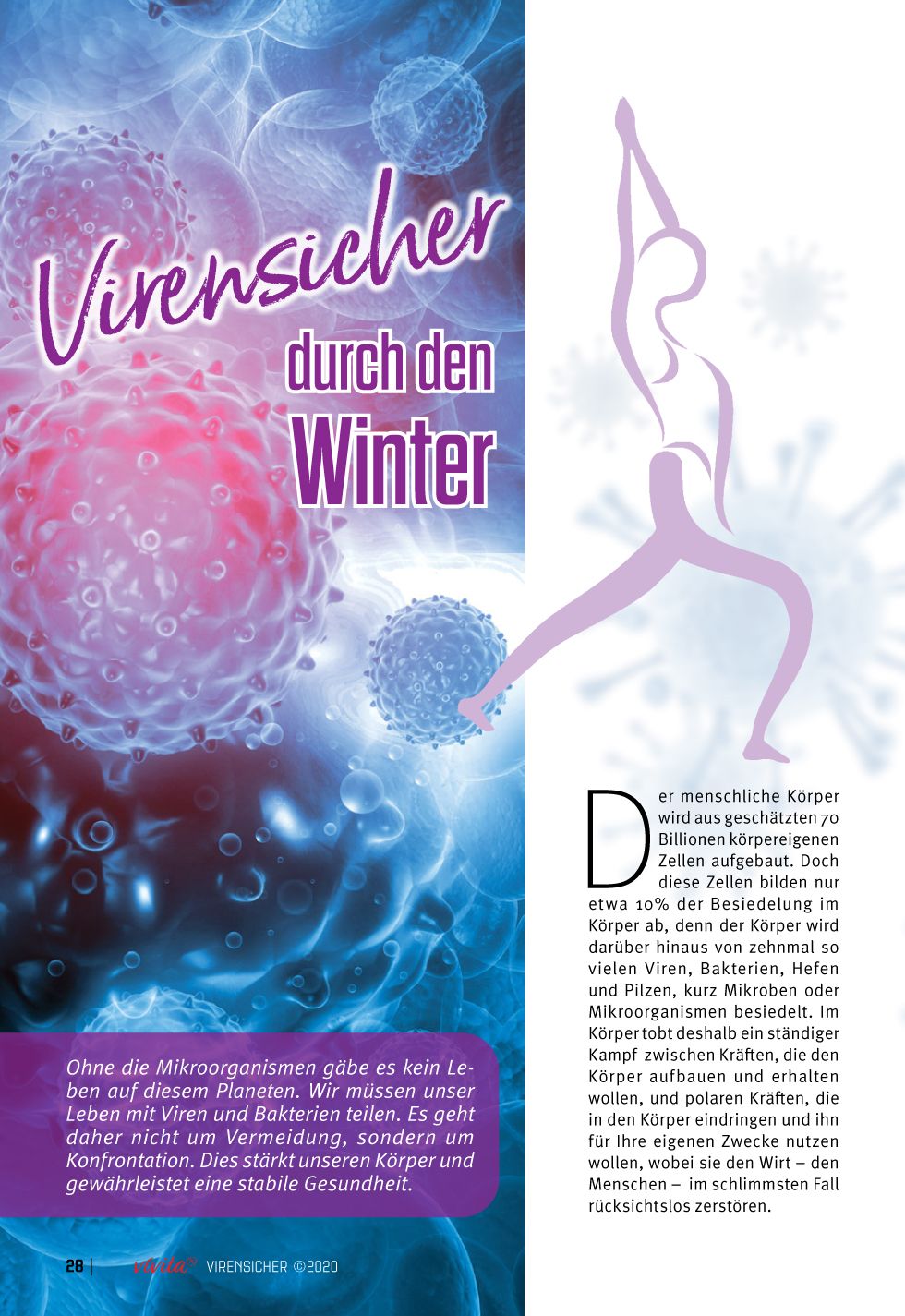 Natürlicher Virenschutz: Virensicher durch Herbst und Winter
